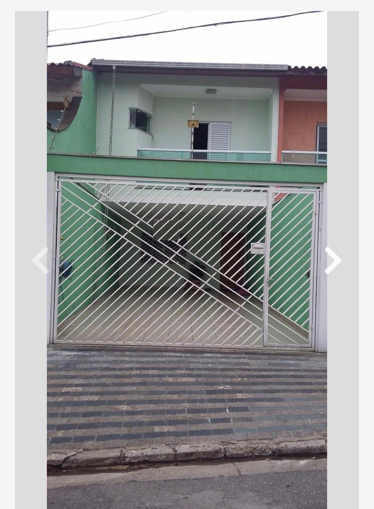 Sobrado Jardim Milena Santo André - Sobrado 3 Dormitórios 1 Suíte 4 Vagas