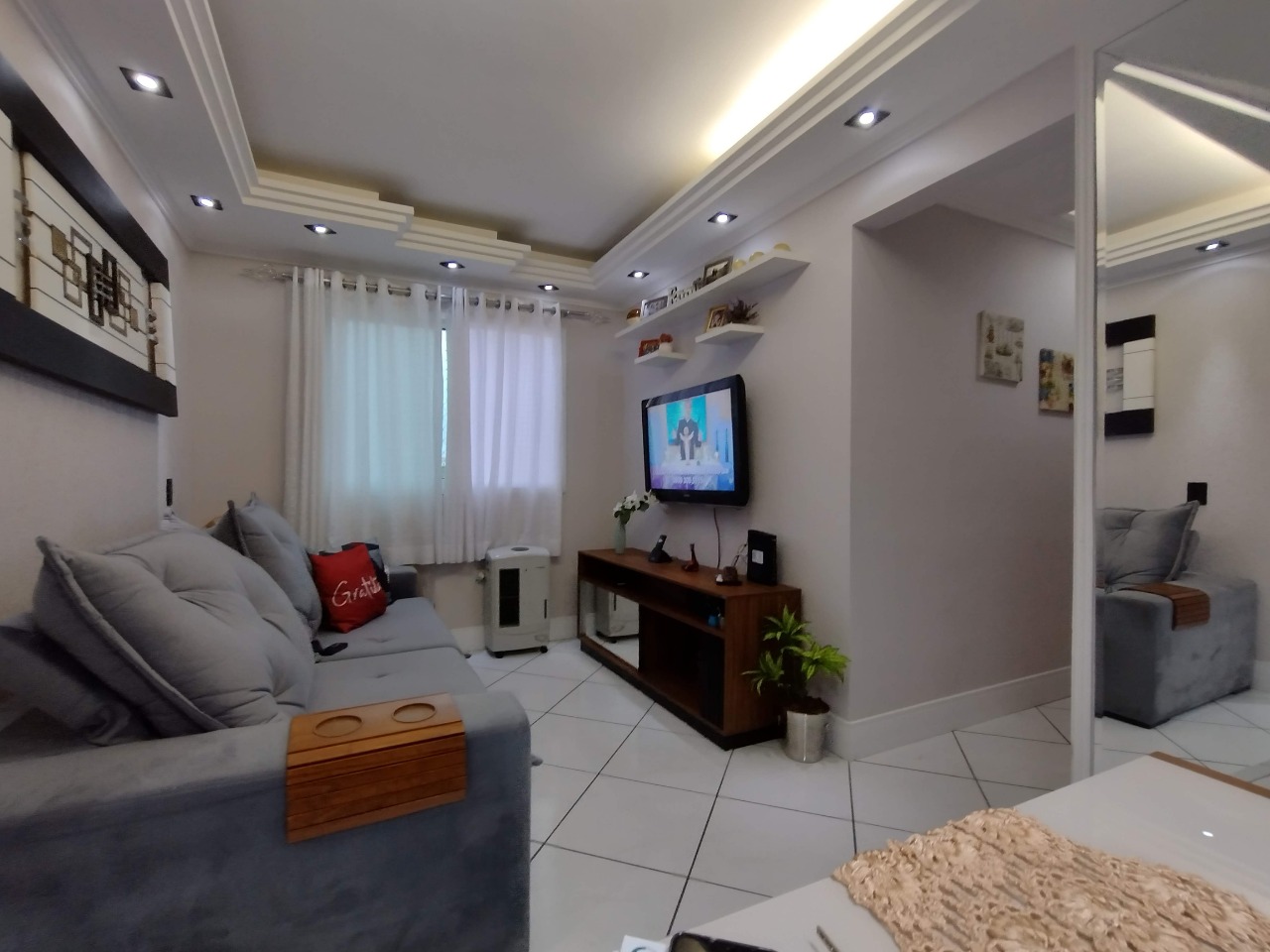 Apartamento Parque Marajoara - Santo Andr - Lindo Apartamento Semi-mobiliado 